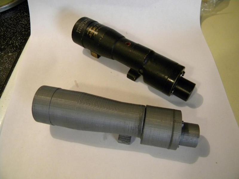 Star Wars E-11 Blaster Parts