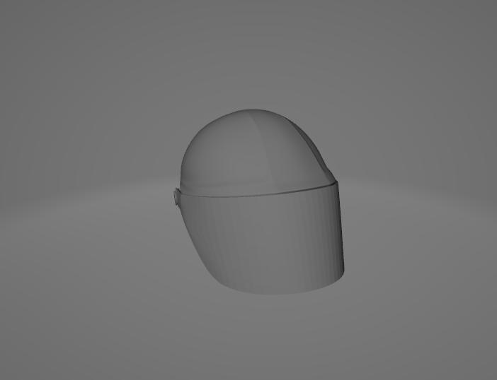 Pit Crew Helmet PL – 3D Printable Racing Pit Crew Helmet Model