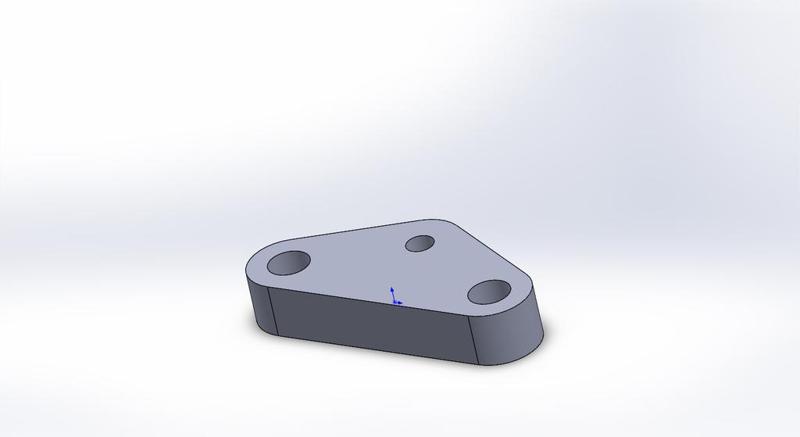 Hobby King Fiberglass 450 KK2.1 controller mounts