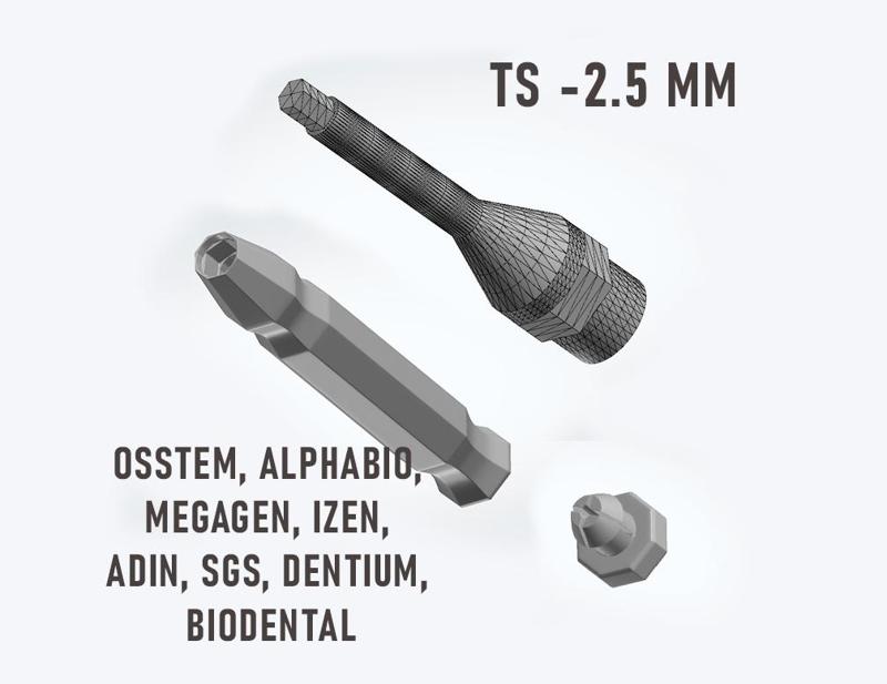 Key for Osstem, AlphaBio, Megagen, Izen, Adin, SGS, Dentium, Biodental