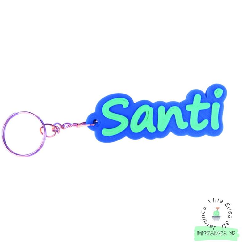 Santi signaling keychain