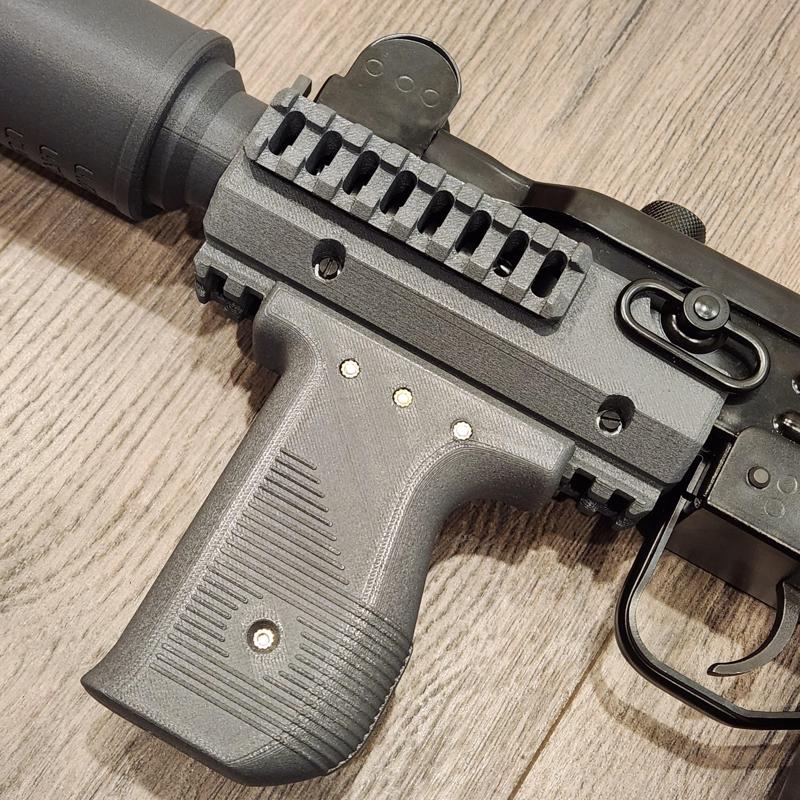 Northeast Airsoft UZI Picatinny Tri-rail