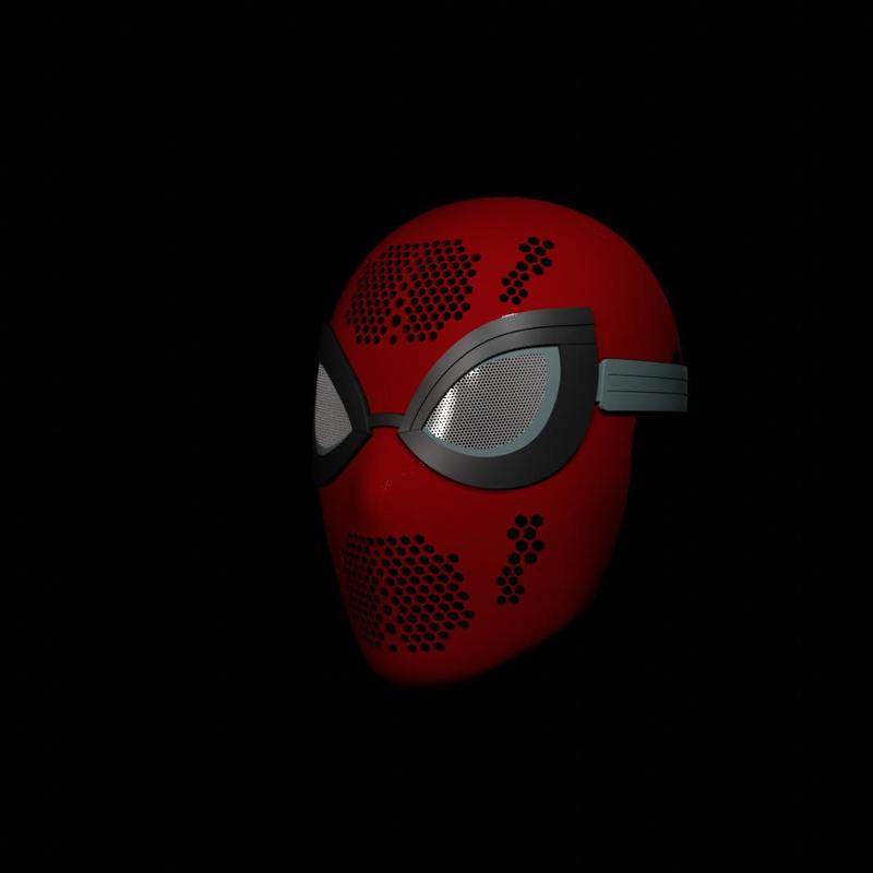 YFNSM Spider-Man Faceshell and Lenses