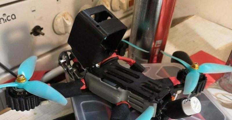 SJcam M10 mount and protection on chameleon T.I.