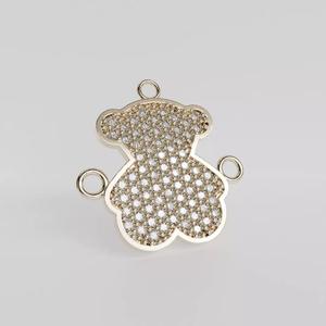 bear with diamonds