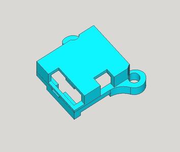 Angled LT200 Video Transmitter Mount for ZMR250