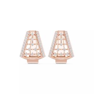 Diamond Hoops Earrings 3dm stl renders animation videos details
