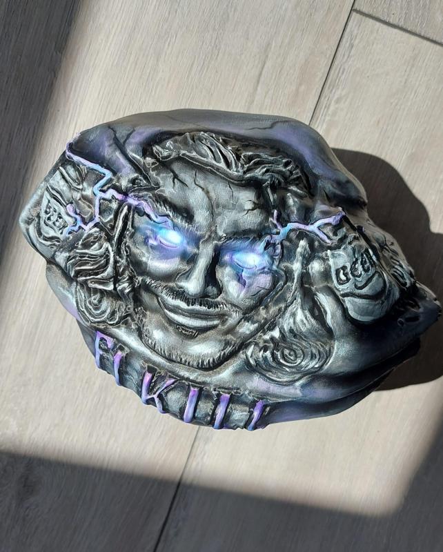 rust rock throat goat