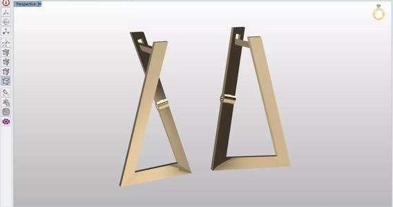 minimal geometric earrings