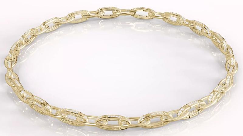 Jewelry Chain Necklace Hook Lock Model NCT01