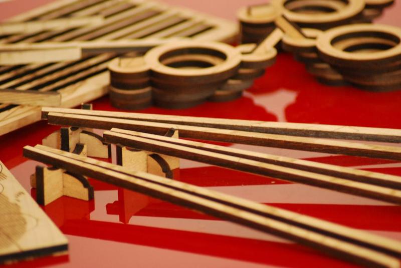 Lasercutted Sushi-Kit