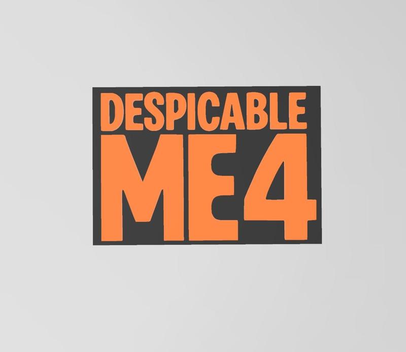 DESPICALBE ME 4 LOGO