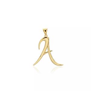 Handwritten Style Personalized Letter Pendant