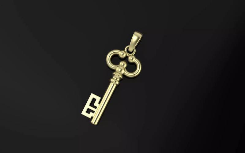 Key 3D model