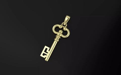 Key 3D model