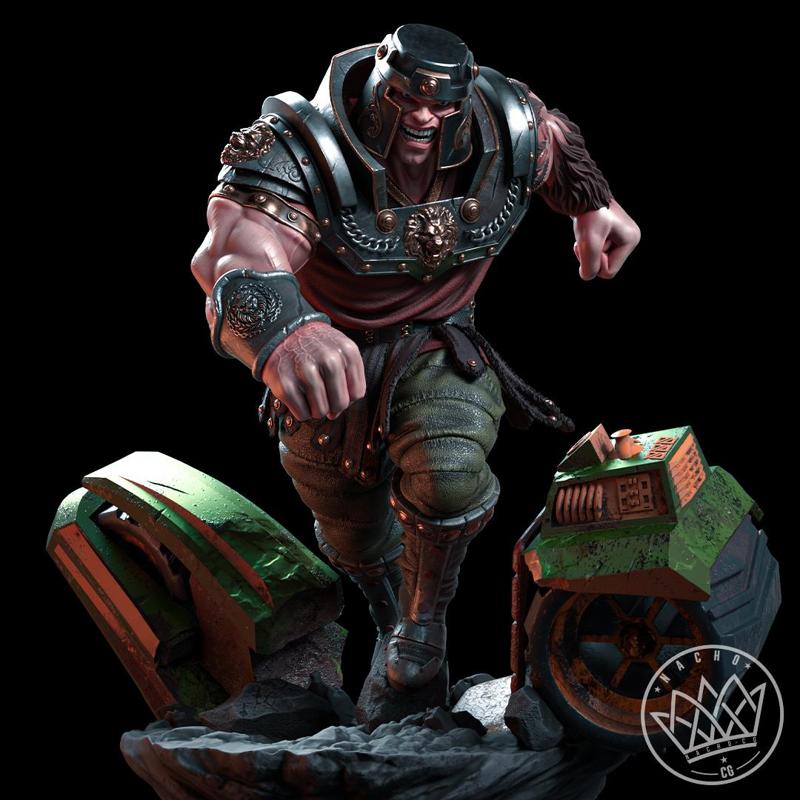 Fan Art - RAM MAN from MOTU - Statue