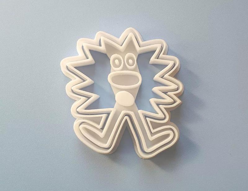 Mr Sneeze Cookie Cutter