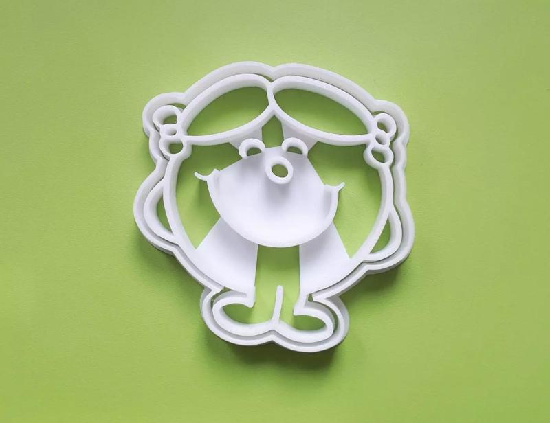 Little Miss Yes Cookie Cutter