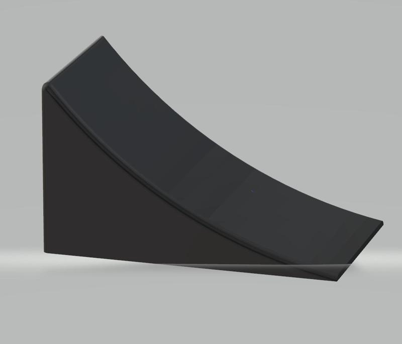 Tire wedge / roll stop