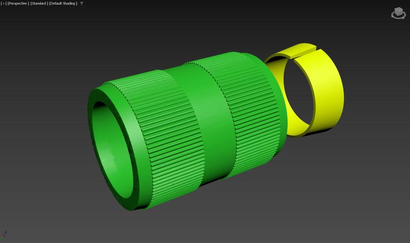 Telescopic collet clamp for pipes