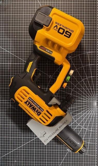 Wall Mount DeWalt 60V Pressure Washer