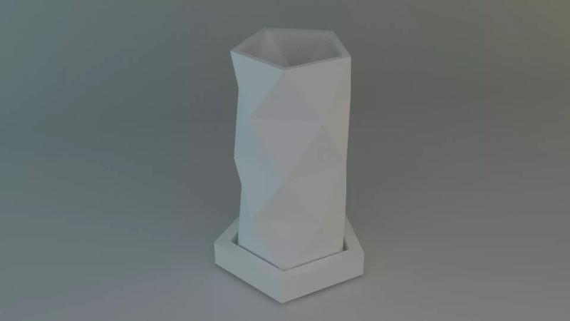 Ornamental flowerpot High