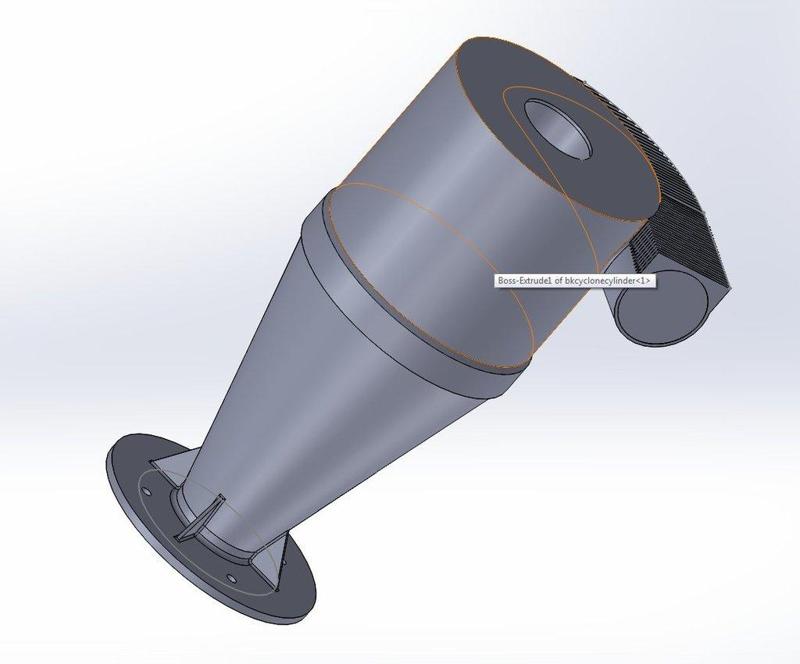 Cyclone Dust Seperator for 1 7/8" hose RIGID shop  vac