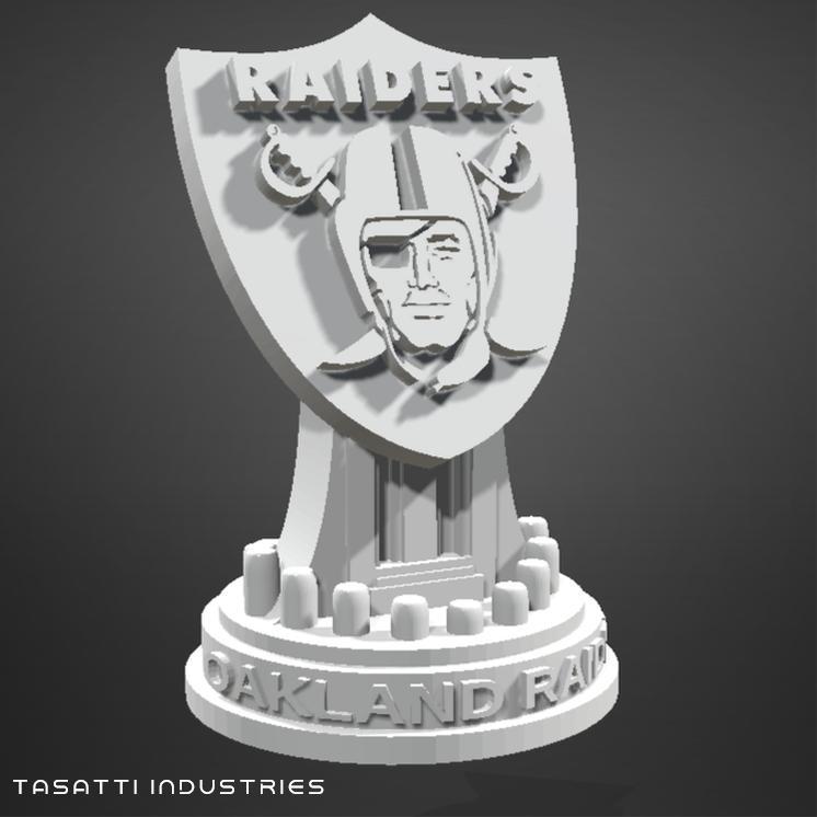 NFL Oakland Raiders Logo Trophy