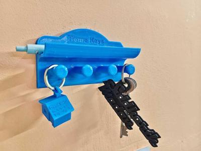 3D Printed Key Holder