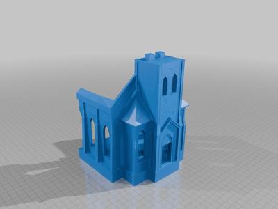 Post-Apocalyptic Rural Church