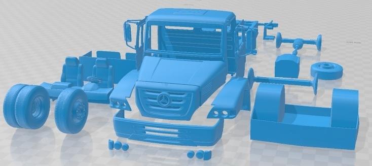 Mercedes Benz Atron 2011 Printable Truck