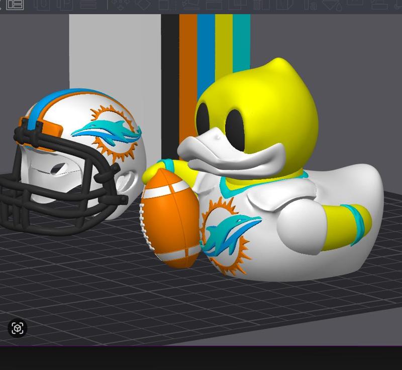 Rubber duck-NFL-NFL-Miami-Dolphins