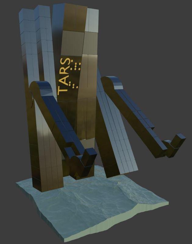 Tars Interstellar - Phone holder