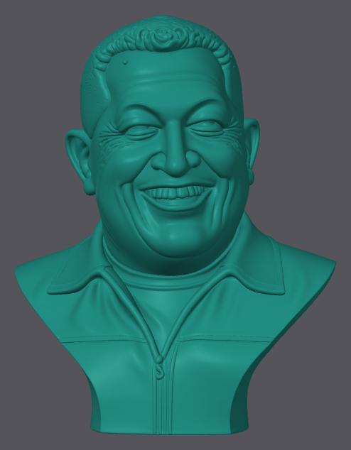 Bust of Hugo Chavez