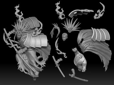 Shaman King Asakura Yoh and Amidamaru