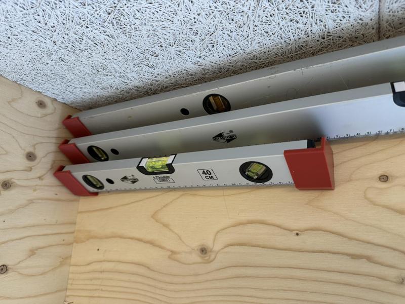 BRACKET TO BUBBLE LEVEL (Spirit Levels) - 50x22 mm 30 deg angle