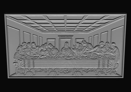 Last Supper Bas-Relief