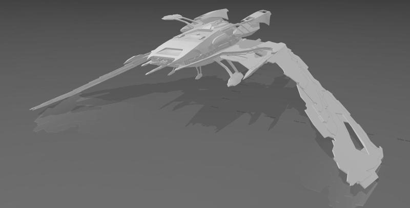 STO - Romulan - Tulwar-class Dreadnought Warbird