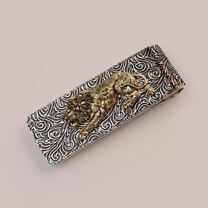 Lion money clip N4