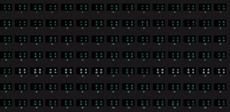 100 Beeds Balls Pendant Necklace stl models 3D Model Collection