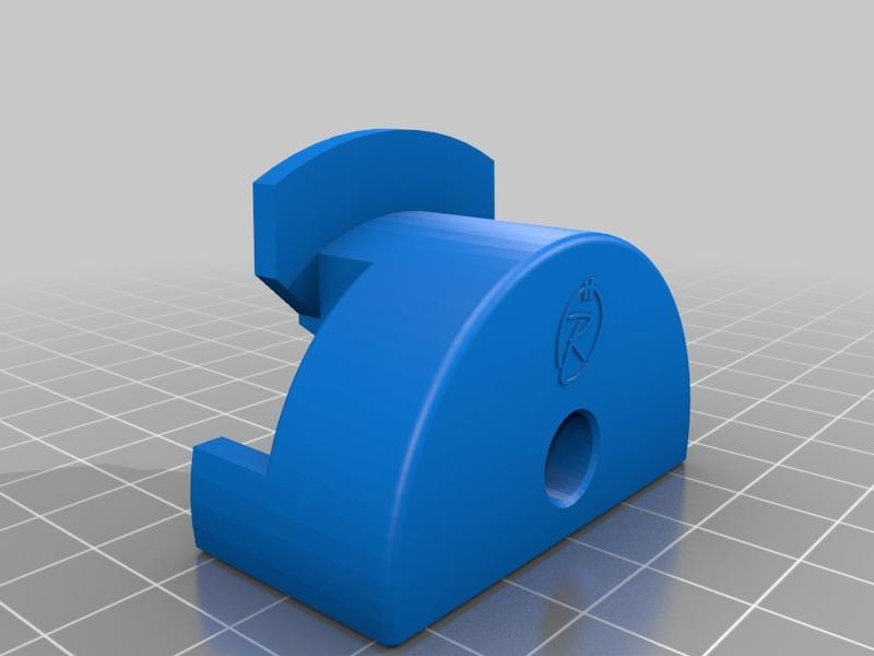 Low friction spool holder mount V2