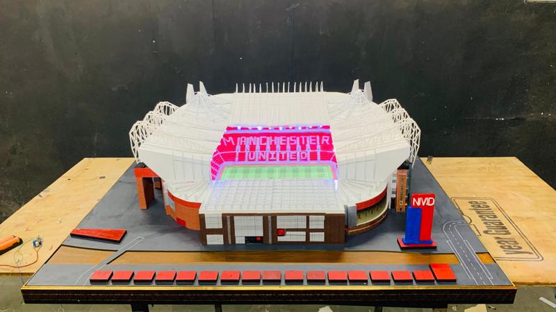 Manchester United  Old Trafford Staduim fully detailed