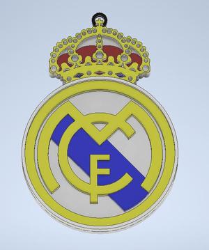 Keychain Inspired by Real Madrid Logo