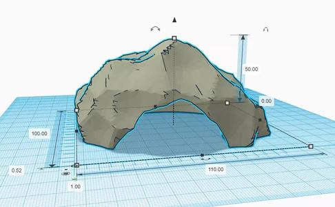 Small terrarium cave