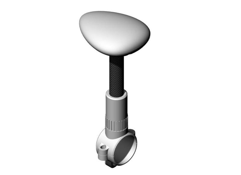 Folding Aerodynamic 3DR GPS Stalk