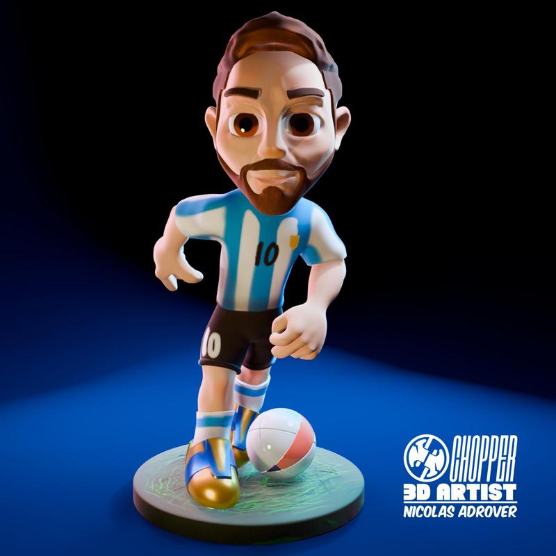 messi collectible "mini legends".