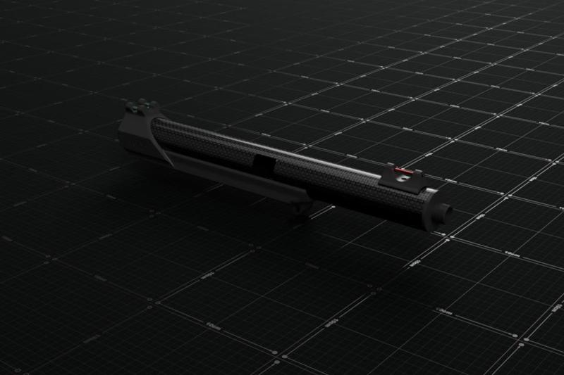 Airsoft carbon fiber upper receiver Arp / G&G body