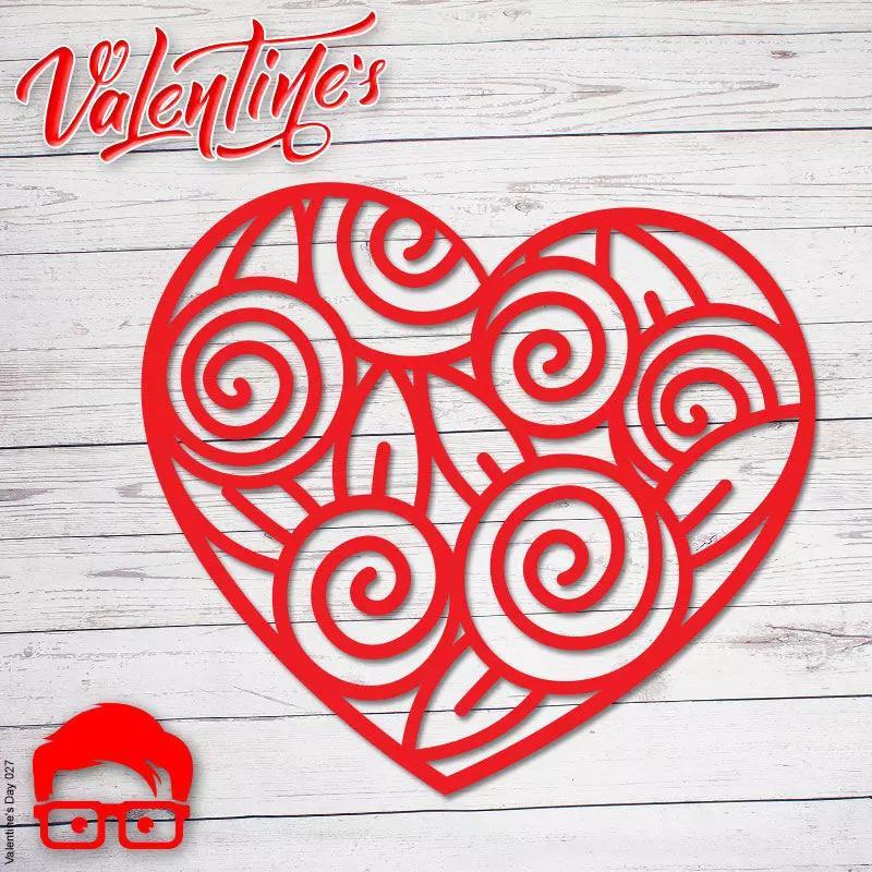 Valentines Day heart ornament gift for your loved one