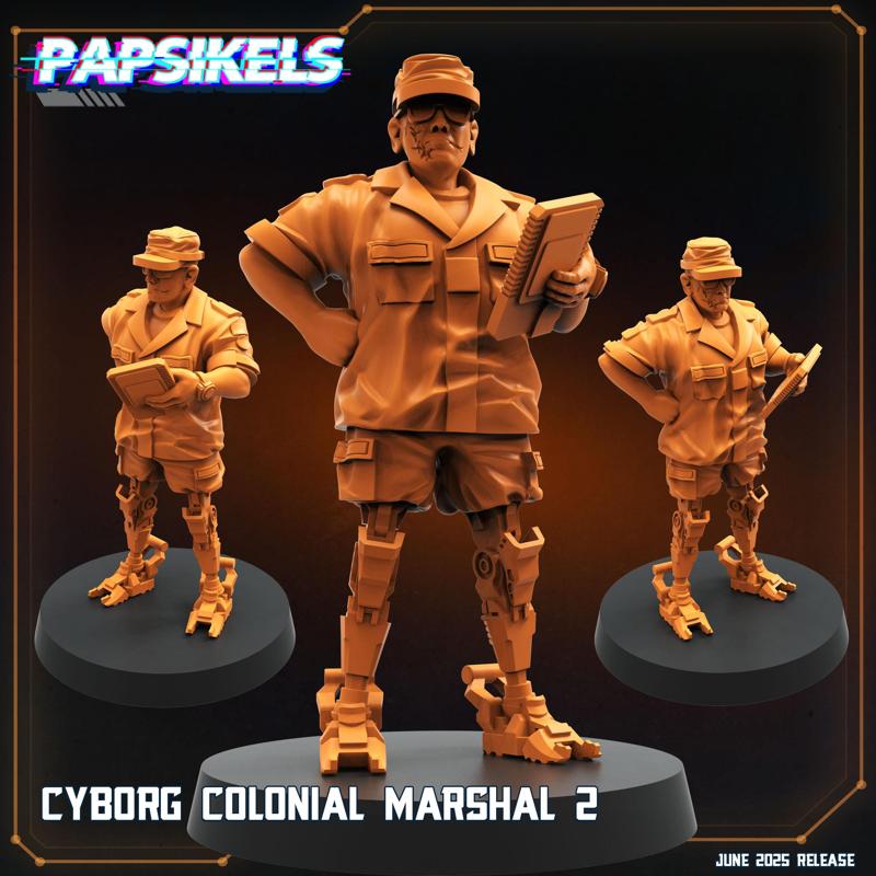 CYBORG COLONIAL MARINE MARSHAL