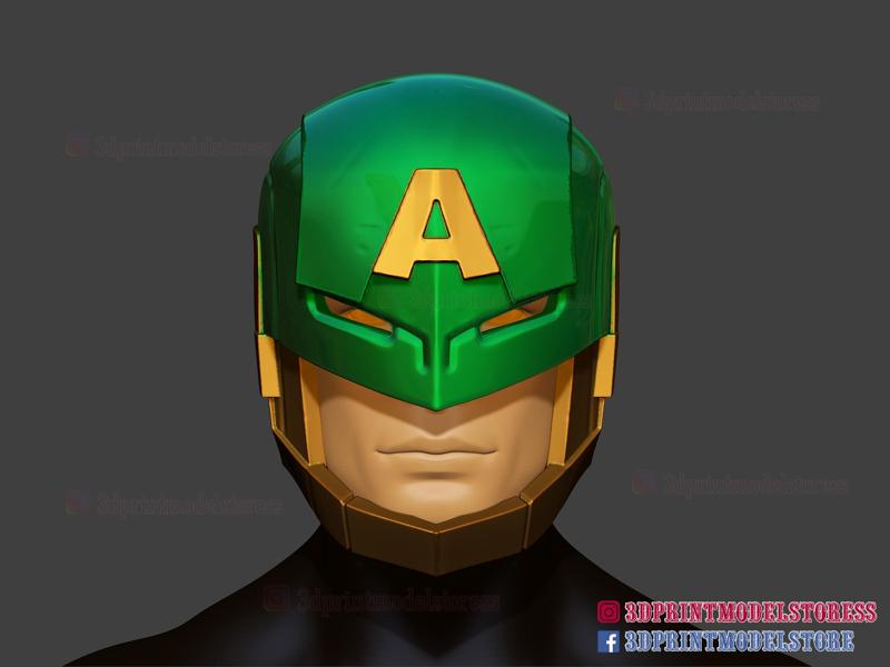 Captain America Hail Hydra Supreme Marvel Helmet Cosplay